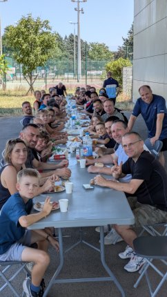 Lors du buffet