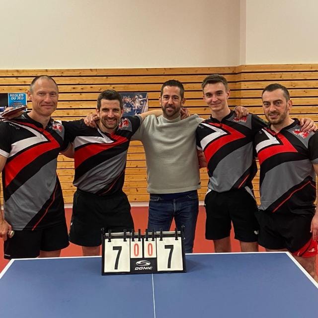 Equipe1 - FJEP MEYZIEU TENNIS DE TABLE